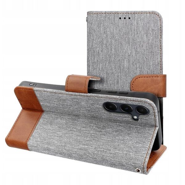 Kabura JEANS Book do XIAOMI Redmi 14C szary