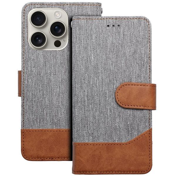 Kabura JEANS Book do XIAOMI Redmi 14C szary