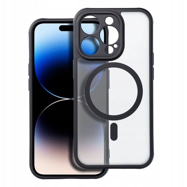 Futerał FULL MATTE MAG COVER kompatybilny z MagSafe do XIAOMI REDMI NOTE 14 5G czarny