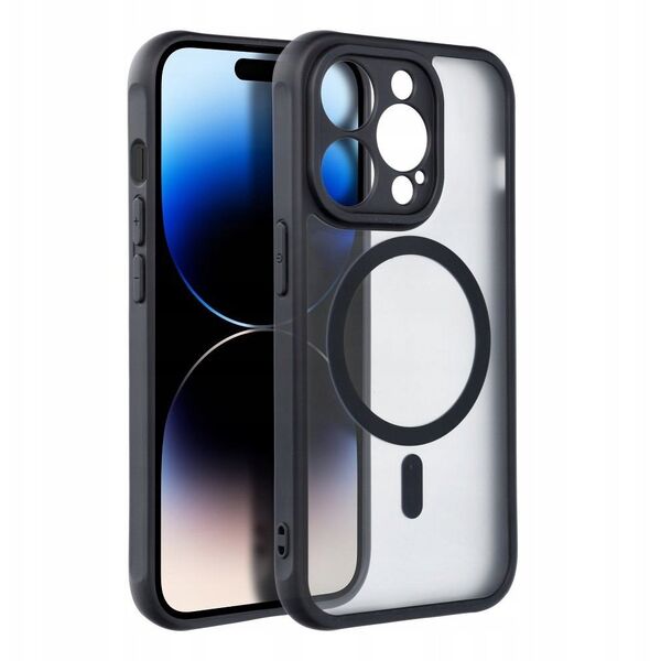 Futerał FULL MATTE MAG COVER kompatybilny z MagSafe do XIAOMI REDMI NOTE 14 PRO 5G czarny