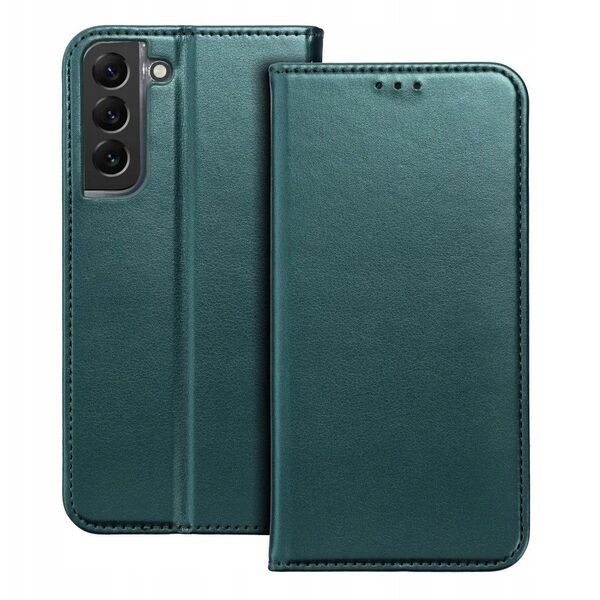 Kabura SMART MAGNETO do SAMSUNG A36 ciemnozielony