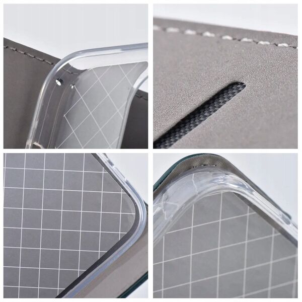 Kabura SMART MAGNETO do SAMSUNG A36 ciemnozielony