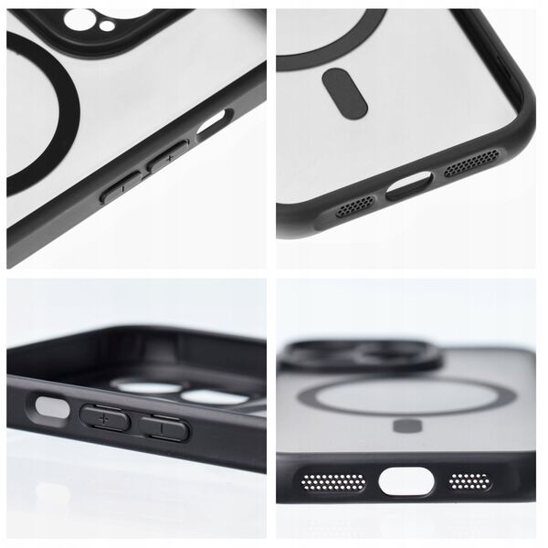 Futerał FULL MATTE MAG COVER kompatybilny z MagSafe do SAMSUNG A36 czarny