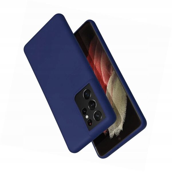 Futerał SOFT do SAMSUNG A56 5G ciemny niebieski