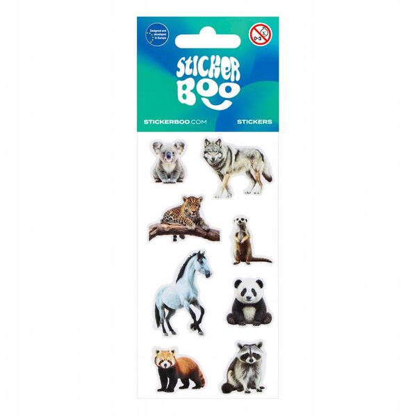 NAKLEJ DZIKIE ZWIERZ 66X126 S-BOO PBH120/1800