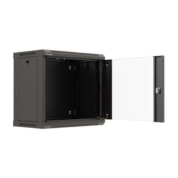 Lanberg WF03-5309-10B stojak 9U Szafa wisząca Czarny