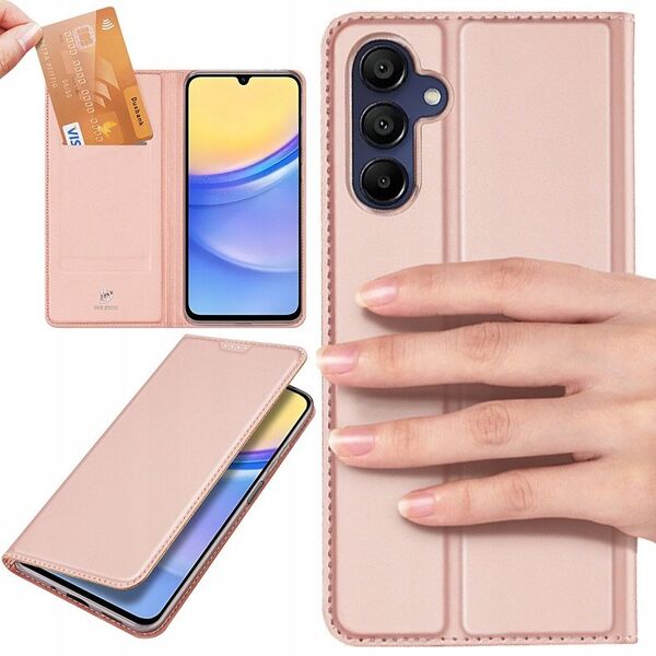 DUX DUCIS kabura SKIN PRO do SAMSUNG A16 5G różowa