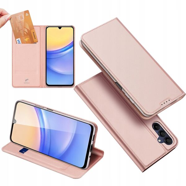 DUX DUCIS kabura SKIN PRO do SAMSUNG A16 5G różowa