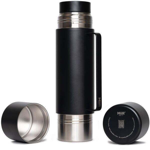 Termos MiiR z dwoma kubkami Tomo 1l White