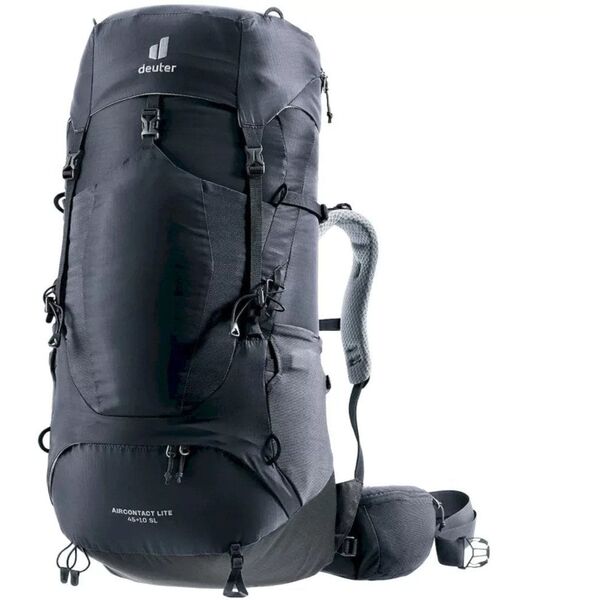 Plecak turystyczny Deuter Aircontact Lite 45 + 10 SL black-graphite
