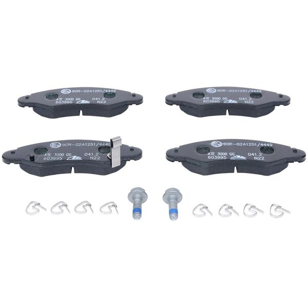 ATE ΤΑΚΑΚΙΑ ΦΡΕΝΩΝ ATE 13.0460-3995.2 OPEL AGILA 1.0 07-, 1.0 12V 00-, 1.2 16V 04-, 1.3CDTI 03