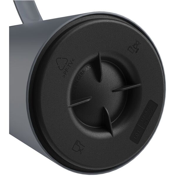 Emsa Motiva Insulated Jug Quick-Press QuickPress 1l anthracite (3110600634)