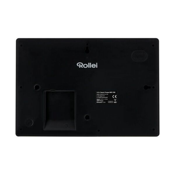 Rollei 30293 cyfrowa ramka na zdjęcia Czarny 25,6 cm (10.1") Ekran dotykowy Wi-Fi