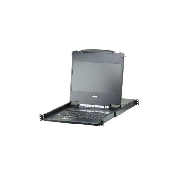 ATEN CL6708MW przełącznik KVM Możliwości montowania w stelażu Czarny