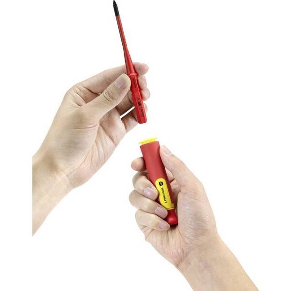 Toolcraft TO-6443502, Thermoplastic vulcanizate (TPV), Hex shank, 10 cm, 2.3 cm, 26 g