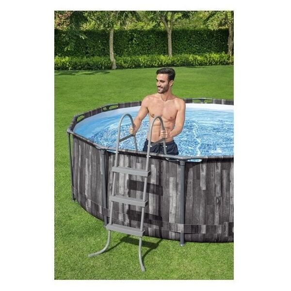 Frame pool BESTWAY Steel Pro Max, gray, 13030 l, 427 x 107 cm,