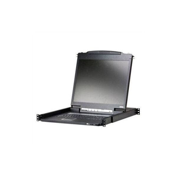 Konsola KVM ATEN CL3000N, LCD 48 cm, VGA, PS/2-USB, port USB, układ CH