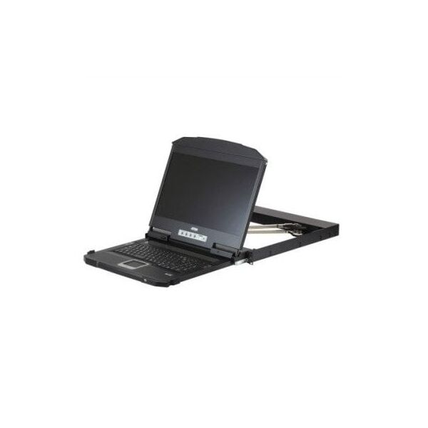 ATEN CL3800NW Konsola KVM USB HDMI DVI VGA z podwójną szyną, układ FR
