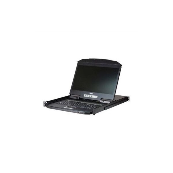 Przełącznik KVM ATEN CL3108NX, 18,5Zoll TFT, VGA, PS/2-USB, 8 portów, układ CH-Layout