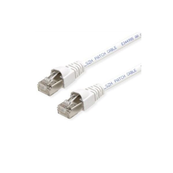 TELEGÄRTNER RJ45 Patch Cord S/FTP, Cat.6A, LSZH, biały, 20 m