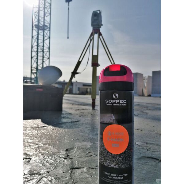 S-Mark white marking paint, Soppec 500 ml