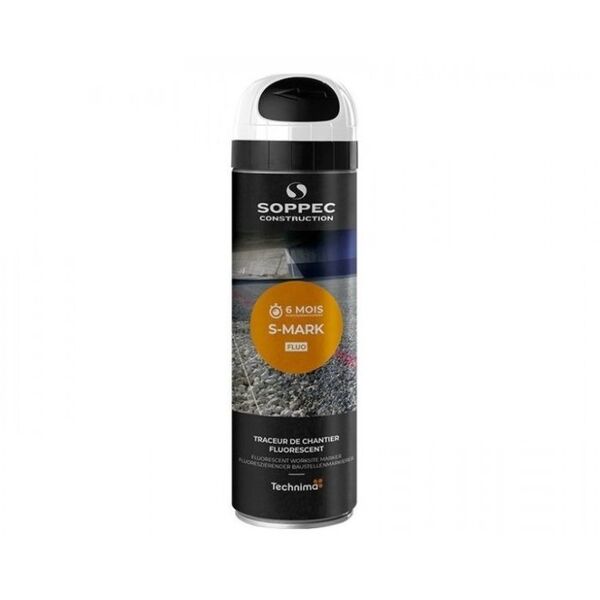 S-Mark white marking paint, Soppec 500 ml