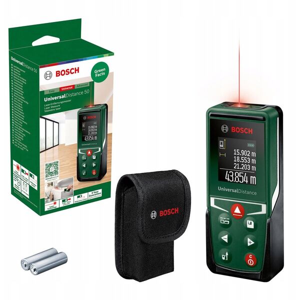LASER DIST. METER UNIVERSALDISTANCE 50
