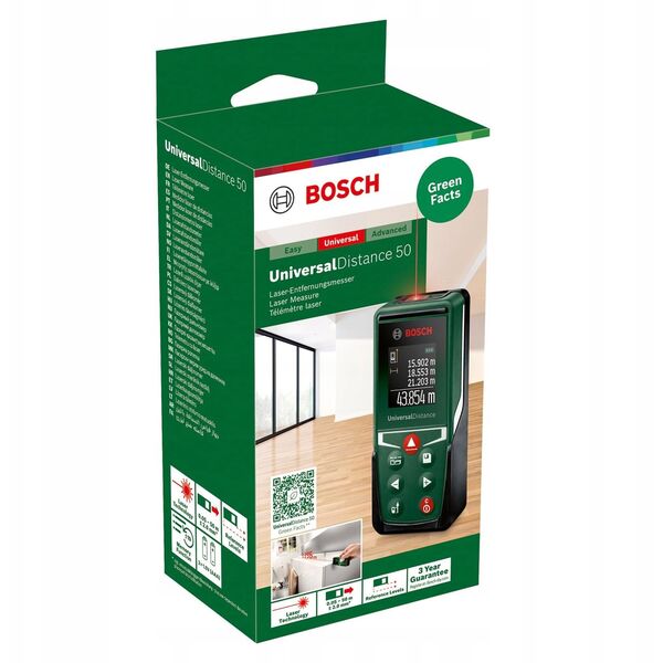 LASER DIST. METER UNIVERSALDISTANCE 50