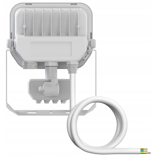 LED spotlight LEDVANCE FL GEN4, IP66, 6/8W 4000K 800/1200lm with motion sensor, white