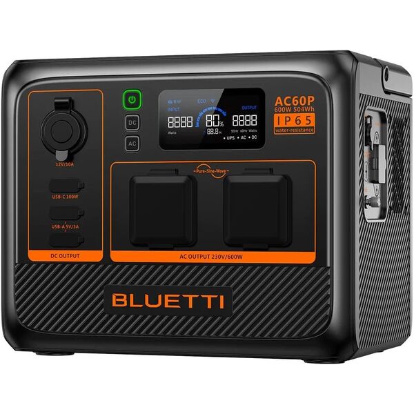 BLUETTI PowerOak AC60P - Portable Power Station
