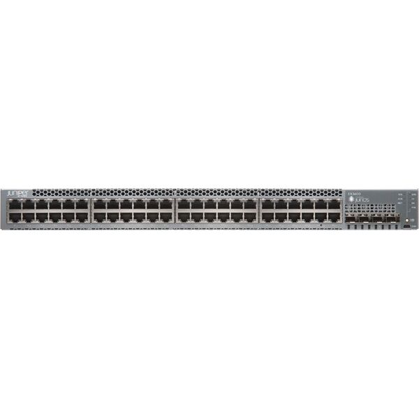 Juniper EX3400 48PORT SWITCH Zarządzany L2/L3 Gigabit Ethernet (10/100/1000) Obsługa PoE 1U Czarny