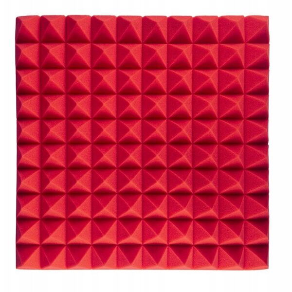 DNA AM2 RD panel akustyczny zestaw 10 szt. czerwon
