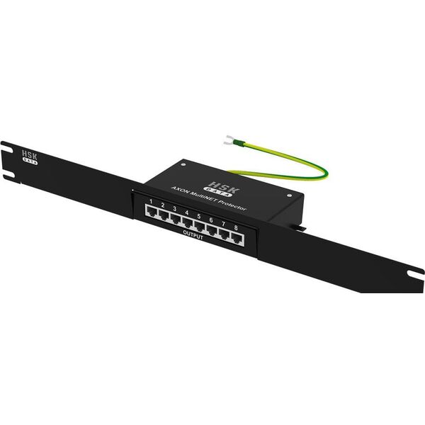 Adapter do szafy RACK 19 cali 1(urządzenie) x AXON Poe Multi NETProtector positowany (1011) - OEM W0004  (do W0029, W0044)