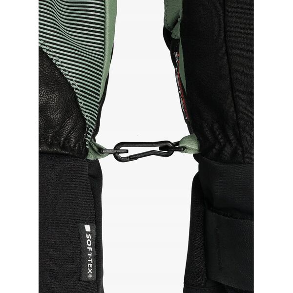 LEKI RĘKAWICE Argus Thermo 3D black green 9.5