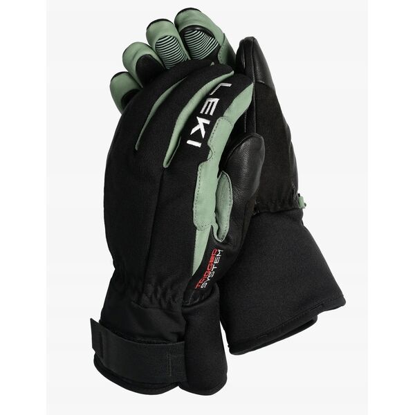 LEKI RĘKAWICE Argus Thermo 3D black green 10.0