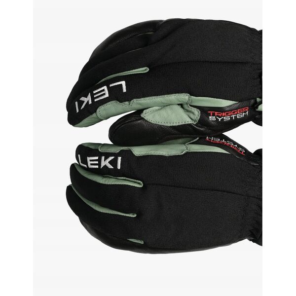 LEKI RĘKAWICE Argus Thermo 3D black green 10.0