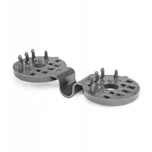 KLIPS DO MOCOWANIE SIATEK CIENIUJĄCYCH SZARY /10szt. BUNGEE CORD CLIPS