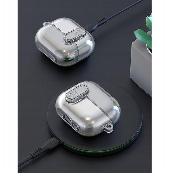 DUX DUCIS futerał SECI ochronny na Samsung Galaxy Buds 3/ Buds 3 Pro transparentny