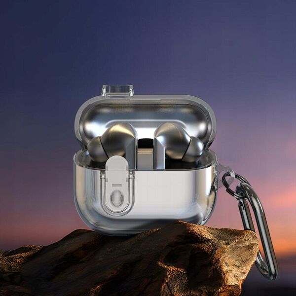 DUX DUCIS futerał SECI ochronny na Samsung Galaxy Buds 3/ Buds 3 Pro transparentny