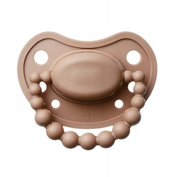 LUU KIDS-SMOCZEK 3-6M MILK HAZELNUT