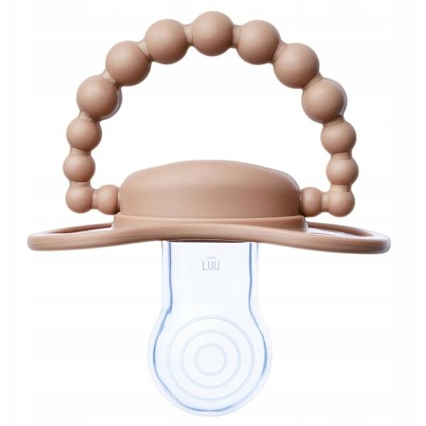 LUU KIDS-SMOCZEK 3-6M MILK HAZELNUT