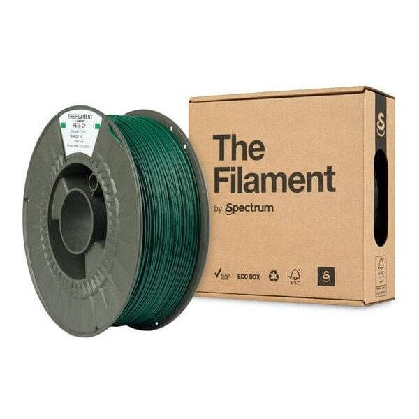 The Filament 3D filament, PETG CF, 1,75mm, 1000g, TF-24113, green