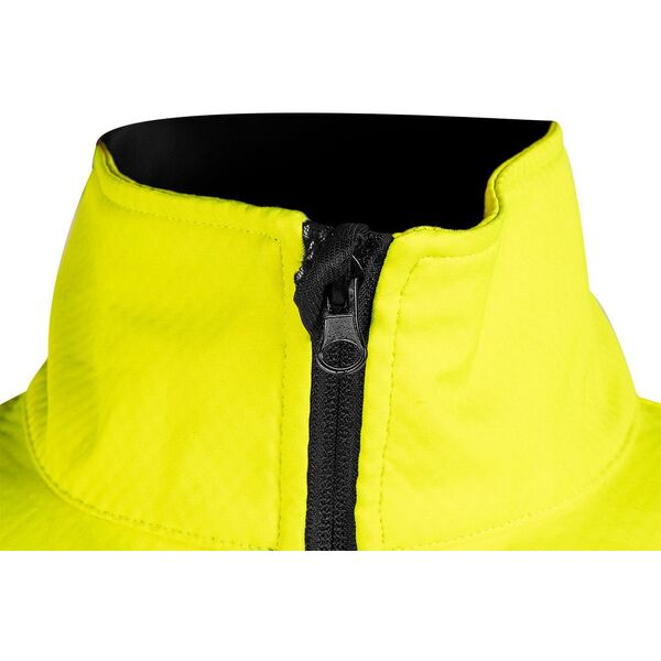 Kurtka robocza ostrzegawcza Softshell, żółta, rozmiar S