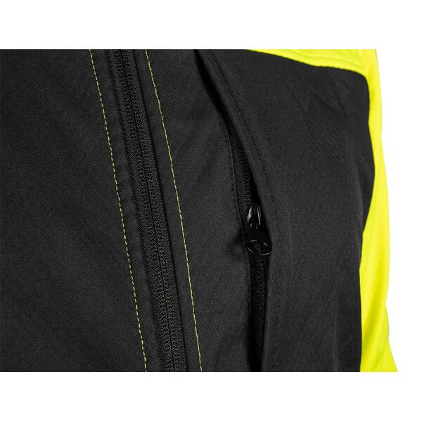 Kurtka robocza ostrzegawcza Softshell, żółta, rozmiar S