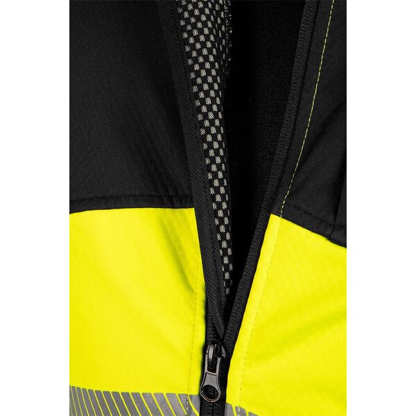 Kurtka robocza ostrzegawcza Softshell, żółta, rozmiar S