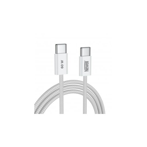 Kabel Newell USB-C - USB-C 60 W - 2 m, biały