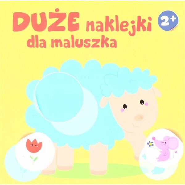 Duże naklejki dla maluszka 2+ - Owieczka EDUKAMP
