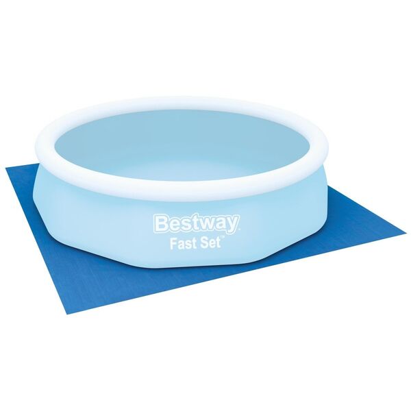 Pool mat BESTWAY, blue, 335 x 355 cm