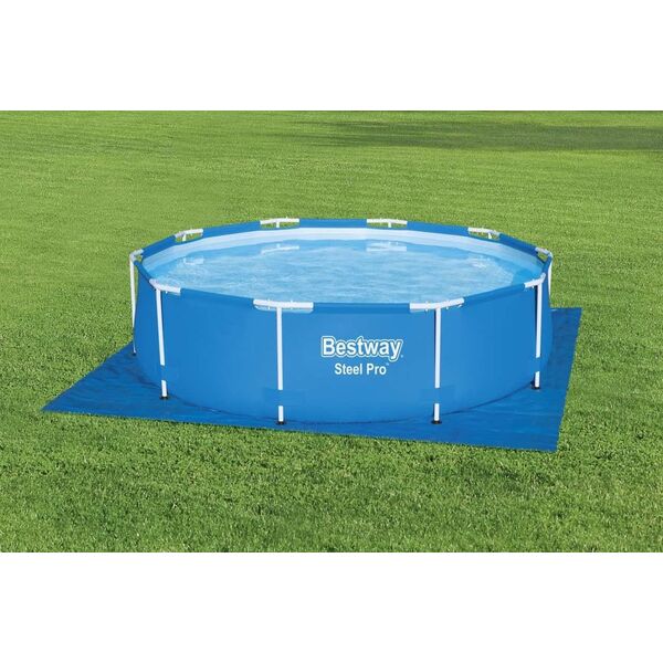Pool mat BESTWAY, blue, 335 x 355 cm
