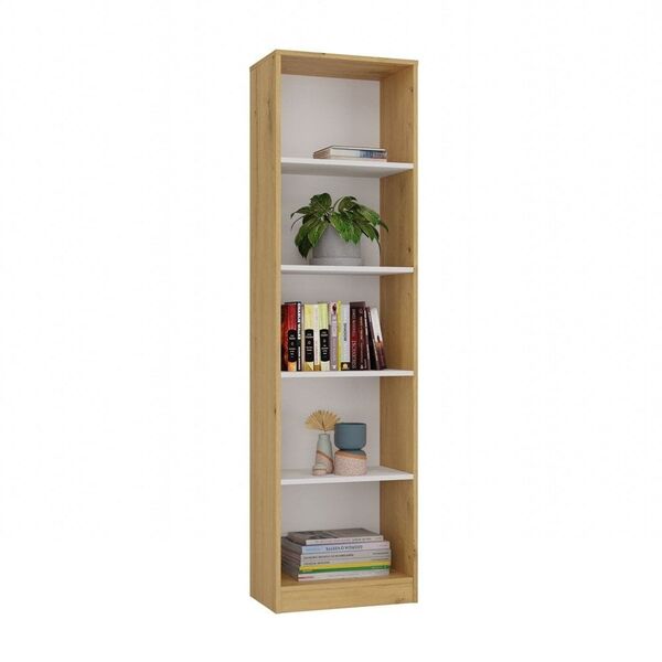 Regał Onyx R50 DĄB ARTISAN BIEL